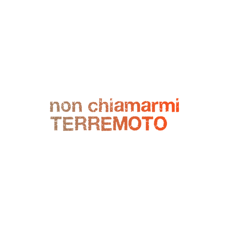 Logo non chiamarmi terremoto