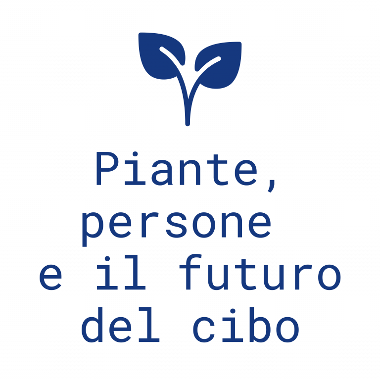 Logo piante persone e il futuro del cibo